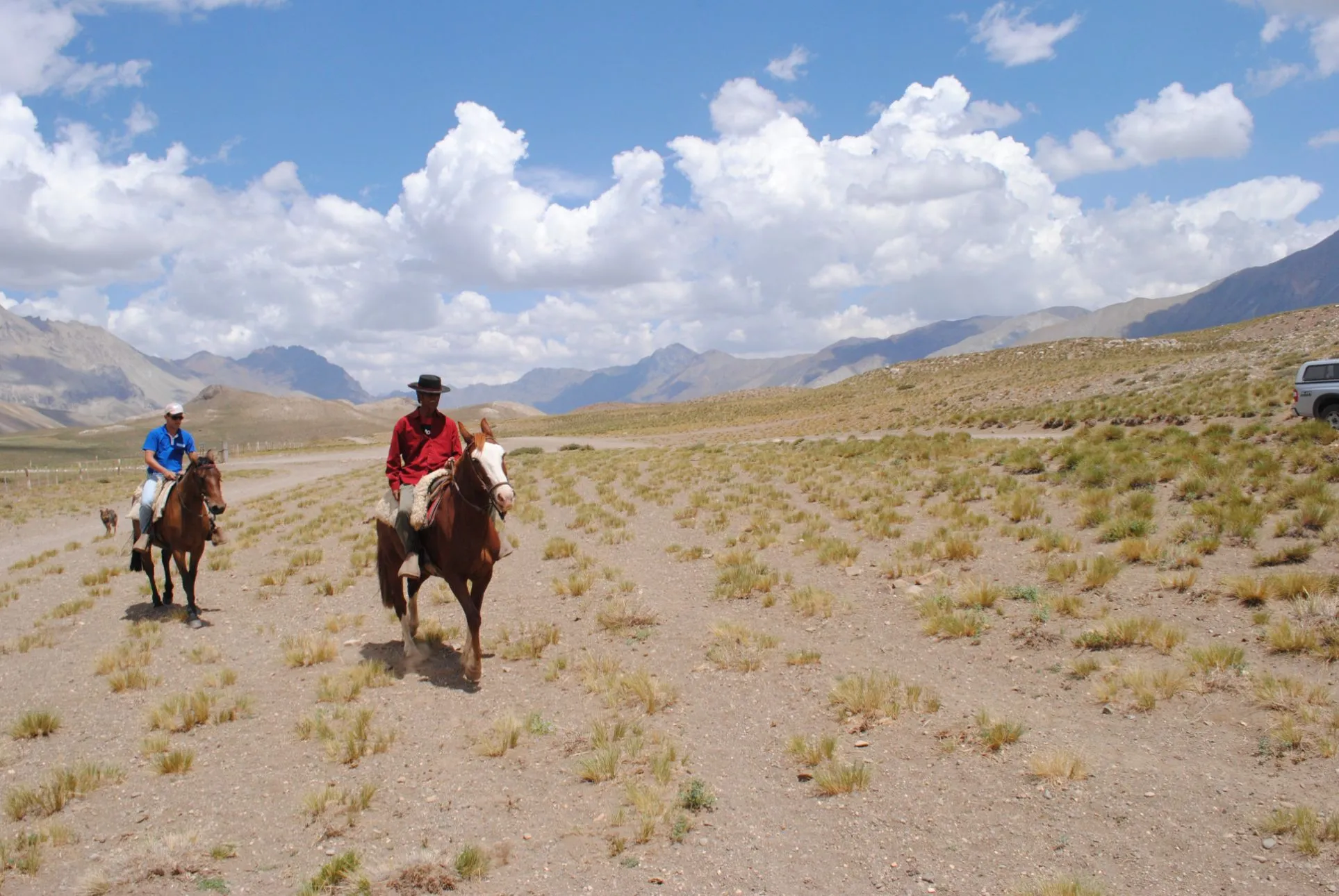 Cabalgata en Los Molles